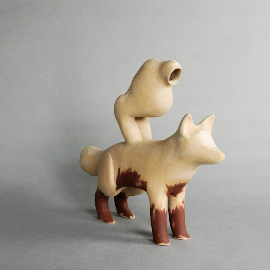 Les Habitants de La Forêt Renard Sculpture Audrey Jezic