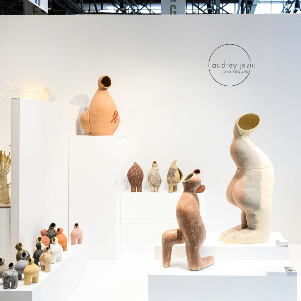Scénographie sculptures Audrey Jezic